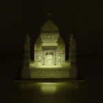 Second image of Handmade Marble Taj Mahal | Indian Art Decor | Gift for Home & Office