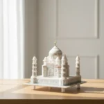 Handmade Marble Taj Mahal | Indian Art Decor | Gift for Home & Office